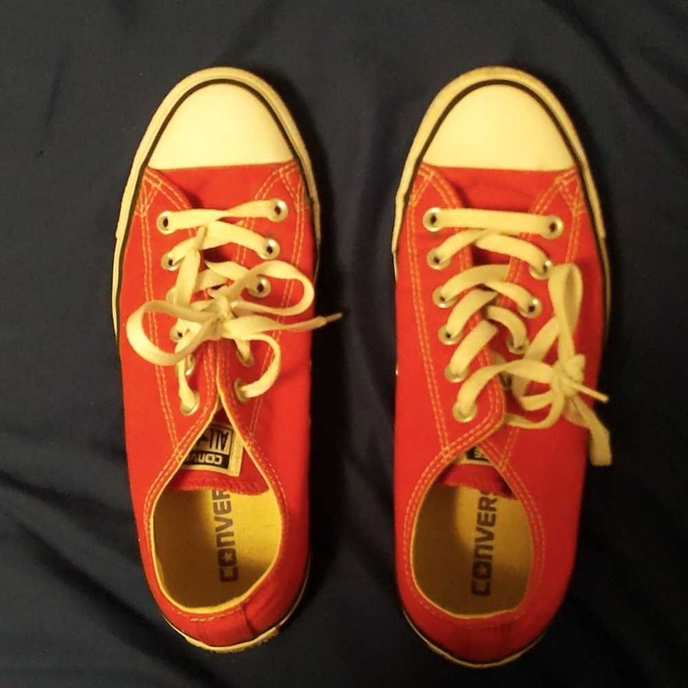 Red Converse All Stars